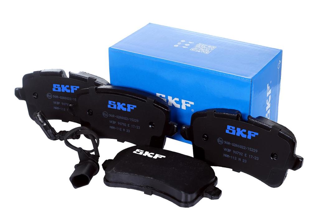 Jeu de 4 plaquettes de frein SKF ref. VKBP 90792 E